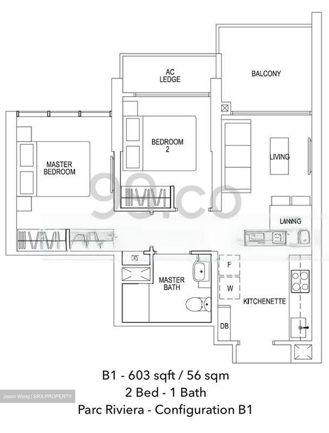 Parc Riviera (D5), Condominium #502903601